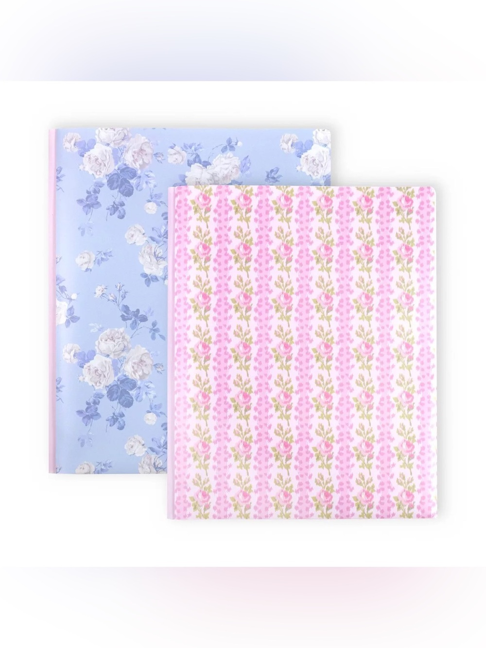 🩷💙🎯 LoveShackFancy x Target - Yoobi 2pk Poly Prong Folders